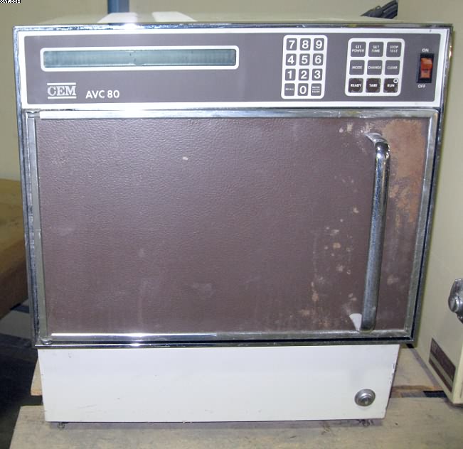 CEM AVC-80-3 Microwave Moisture Solids Analyzer